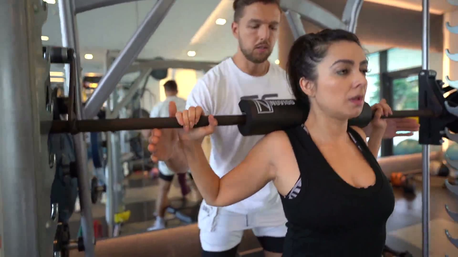 Leg day with Andrea